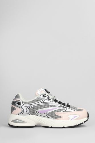 D. A.T. E. Sn23 Sneakers In Leather And Fabric - D.A.T.E. - Modalova