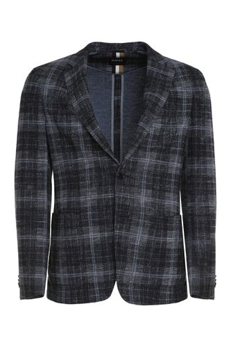 Knitted Single-breasted Blazer - Hugo Boss - Modalova