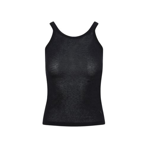 Cassandre Sleeveless Tank Top - Saint Laurent - Modalova