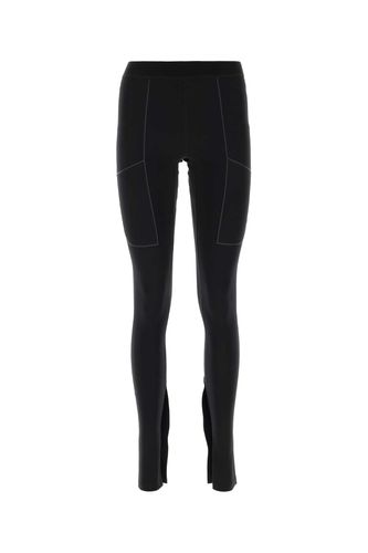 Black Stretch Nylon Leggings - Coperni - Modalova