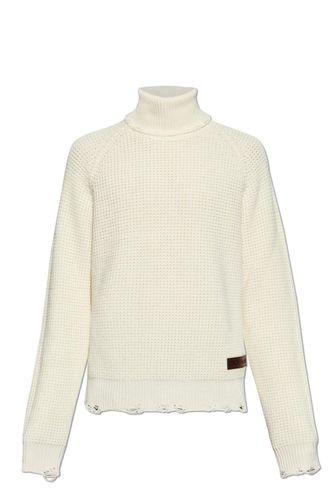 Turtleneck Distressed Jumper - Dsquared2 - Modalova