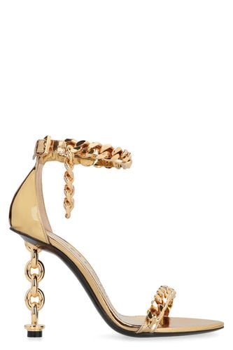 Tom Ford Metallic Leather Sandals - Tom Ford - Modalova