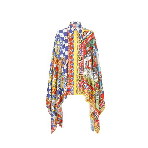 Carretto Poncho Shirt - Dolce & Gabbana - Modalova