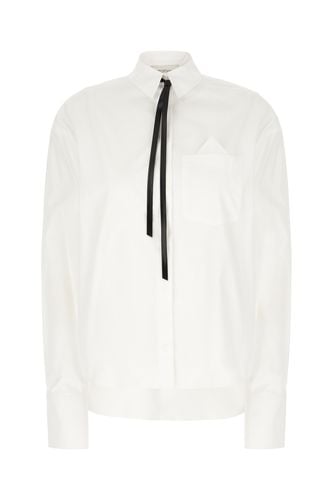 SportMax White Poplin Shirt - SportMax - Modalova