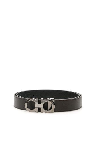 Gancini Reversible Buckle Belt - Ferragamo - Modalova