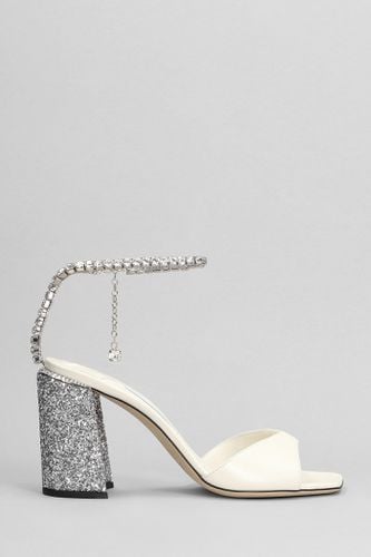 Saeda 85 Sandals In Leather - Jimmy Choo - Modalova