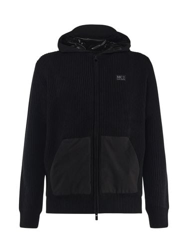 Sweatshirt With Zip And Hood - MC2 Saint Barth - Modalova