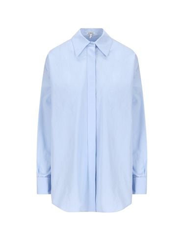 Loewe Curved Hem Buttoned Shirt - Loewe - Modalova