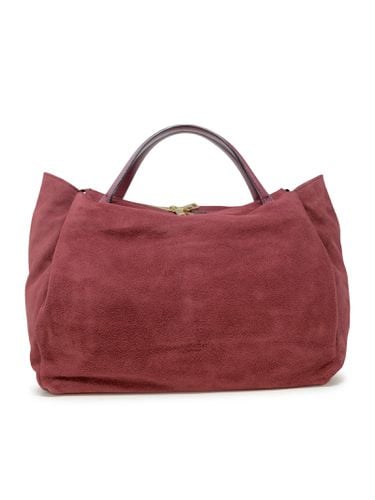 Ao132a0011 Roxanne Suede Leather Bag - Avenue 67 - Modalova