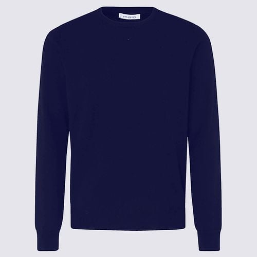 Malo Blue Cashmere Jumper - Malo - Modalova