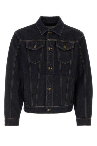 Button-up Denim Jacket - Alexander McQueen - Modalova