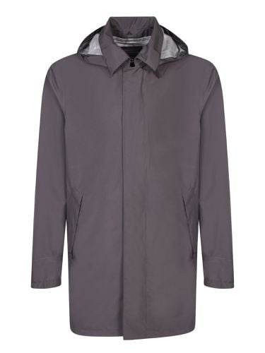 Laminar Gore-tex Jacket In Anthracite - Herno - Modalova