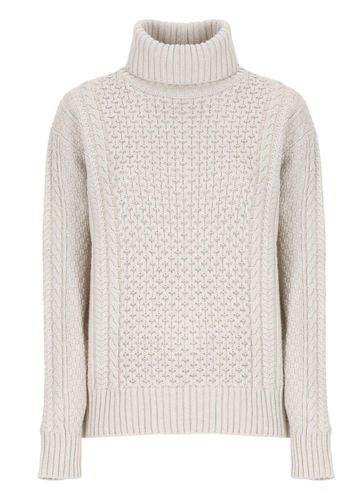 Turtleneck Knitted Jumper - Fabiana Filippi - Modalova