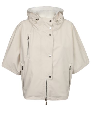 Lightweight Short-sleeved Hooded Jacket - Moorer - Modalova