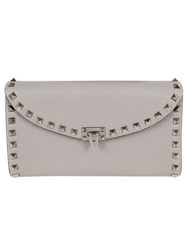 Wallet W/strap Rockstud - Valentino Garavani - Modalova