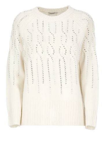 Kangra Sweater With Strass - Kangra - Modalova