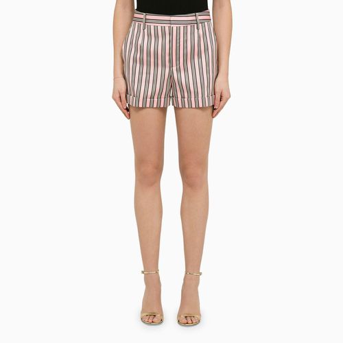 Preppy Boston Striped Cotton Blend Short - Dsquared2 - Modalova