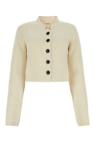 Ivory Silk Blend Ello Cardigan - Khaite - Modalova