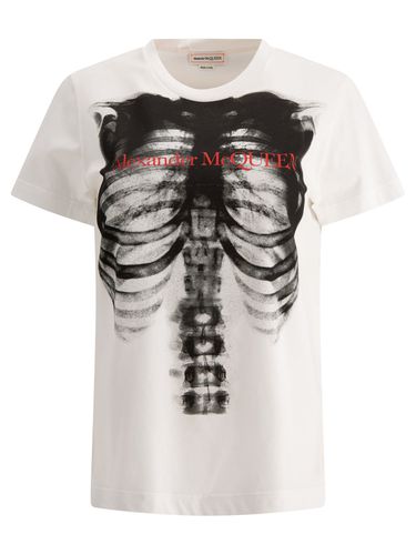 Ribcage Fitted T-shirt - Alexander McQueen - Modalova