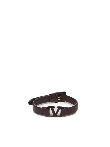 Calfskin Vlogo Bracelet - Valentino Garavani - Modalova