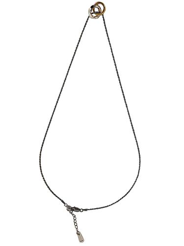 Paul Smith Men Necklace Double Ring - Paul Smith - Modalova