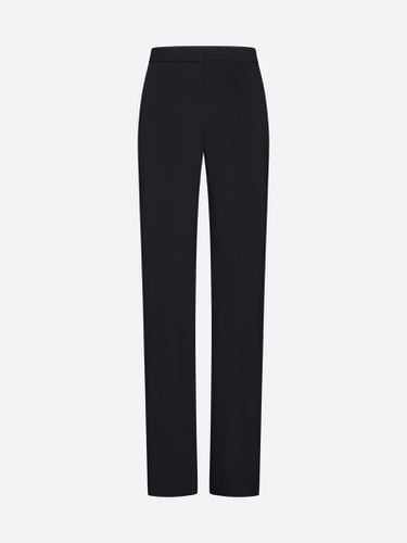 Viscose Flared Trousers - Giorgio Armani - Modalova