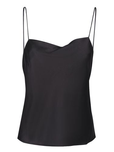 Alice + Olivia Harmon Black Top - Alice + Olivia - Modalova