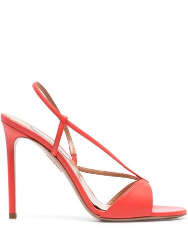 Sognare 105mm Leather Sandals - Aquazzura - Modalova