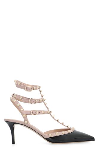 Rockstud Patent Leather Pumps - Valentino Garavani - Modalova