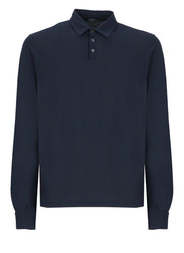 Zanone Cotton Polo Shirt - Zanone - Modalova