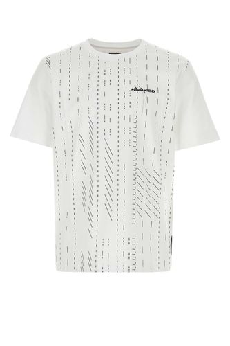 Fendi White Cotton T-shirt - Fendi - Modalova