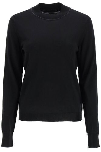 Wool Sweater With Inside-out Seams - Maison Margiela - Modalova