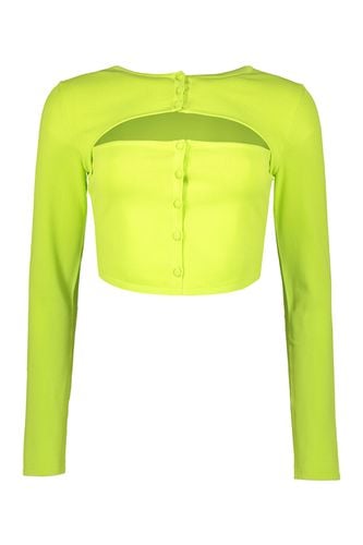 Dsquared2 Long Sleeve Crop Top - Dsquared2 - Modalova