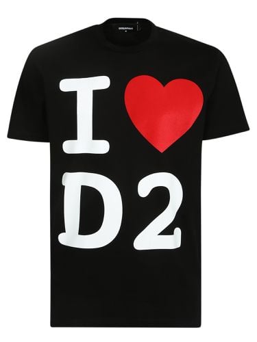 Dsquared2 Print Cotton T-shirt - Dsquared2 - Modalova