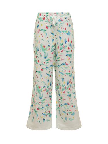 Logo Patch Motif Printed Pants - Marni - Modalova