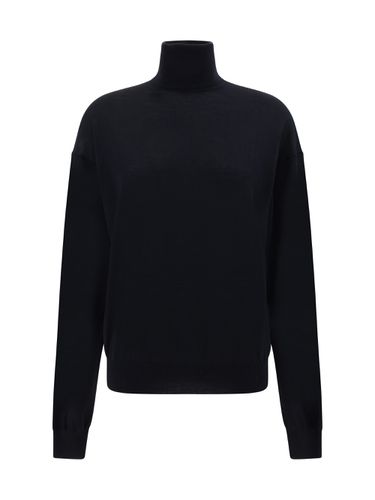 Wool Turtleneck Sweater - Saint Laurent - Modalova