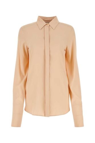 Pastel Pink Stretch Crepe Yen Shirt - SportMax - Modalova