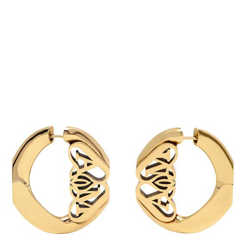 Seal Logo Earrings - Alexander McQueen - Modalova