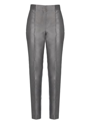 Silk Blend Trousers - Alberta Ferretti - Modalova