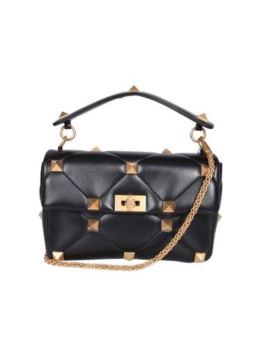 Valentino Roman Stud Black Bag - Valentino - Modalova