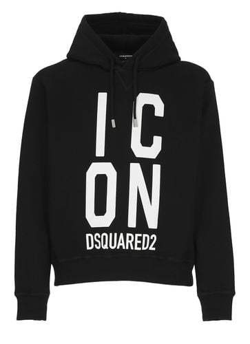 Dsquared2 Cotton Hoodie - Dsquared2 - Modalova