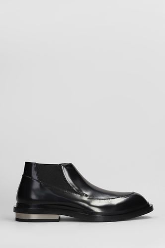 Ankle Boots In Leather - Jil Sander - Modalova