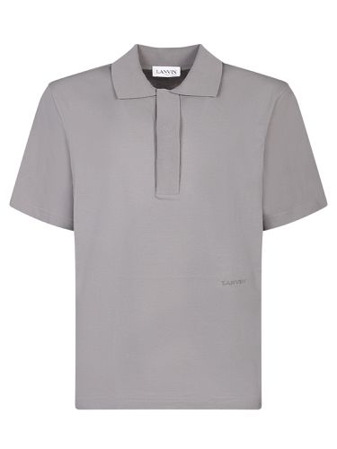 Lanvin Logo Embroidery Polo Shirt - Lanvin - Modalova