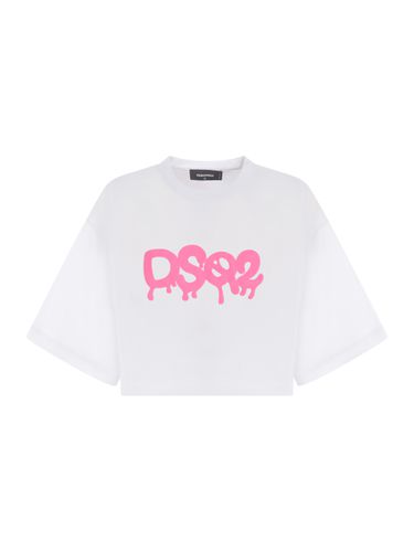 Dsquared2 T-shirt In Cotton - Dsquared2 - Modalova