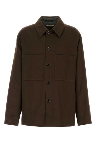 Dark Brown Wool Padded Jacket - Lemaire - Modalova