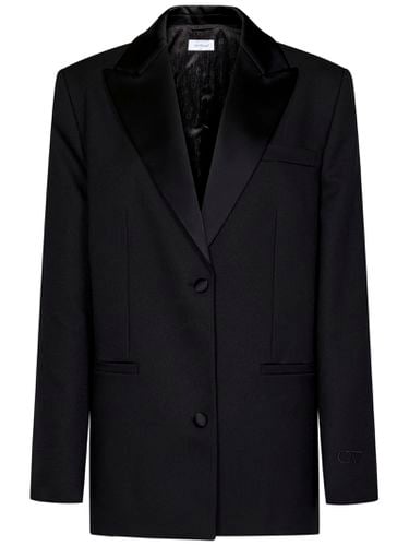 Tech Drill Tomboy Tuxedo Blazer - Off-White - Modalova