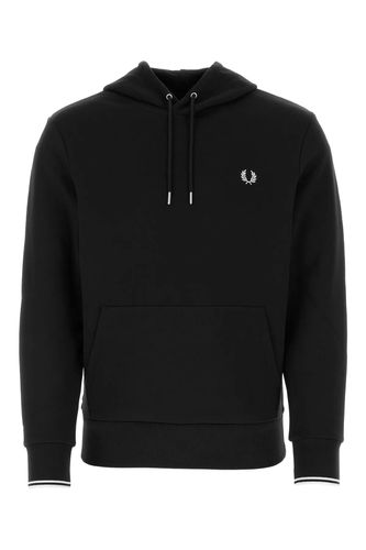 Fred Perry Black Cotton Sweatshirt - Fred Perry - Modalova