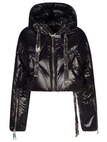 Puff Khris Cropped Shiny Jacket - Khrisjoy - Modalova