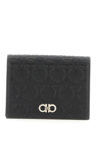 Logo Plaque Embossed Wallet - Ferragamo - Modalova