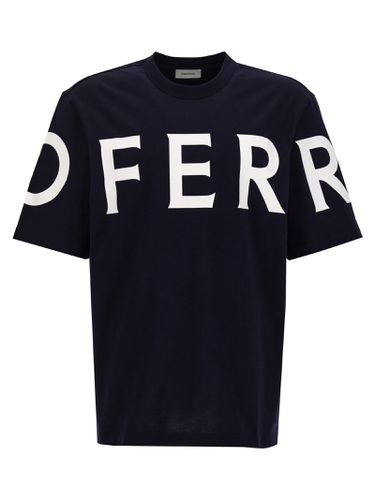 Ferragamo Logo T-shirt - Ferragamo - Modalova